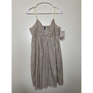 LEI Phoenix Babydoll Dress Girls Size Large NEW Adjustable Straps Geometric